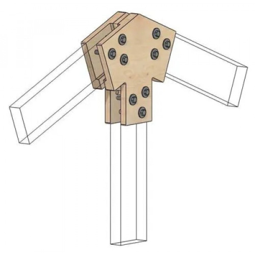 Коннекторы для сборки барнхауса FINHA M150L фото 3