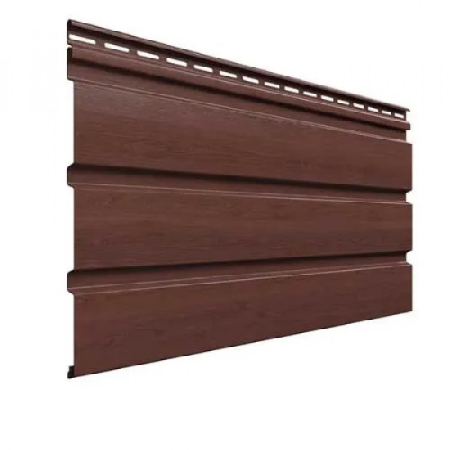 Софит без перфорации Каштан