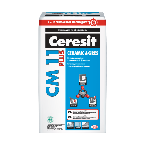 Клей для плитки Ceresit CM11 Plus (25кг)