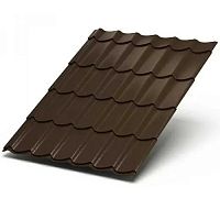 Металлочерепица Ламонтерра VikingMP-0.45 цвет RAL RR32