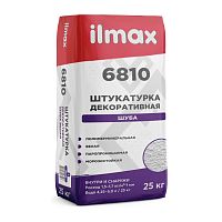 Штукатурка ilmax 6810 cemplaster "Шуба" белая 25 кг
