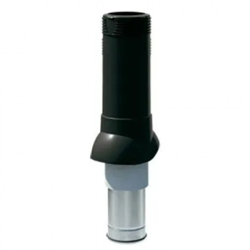 Вентиляционный выход ТЕХНОНИКОЛЬ D125/160 (H 500) черный