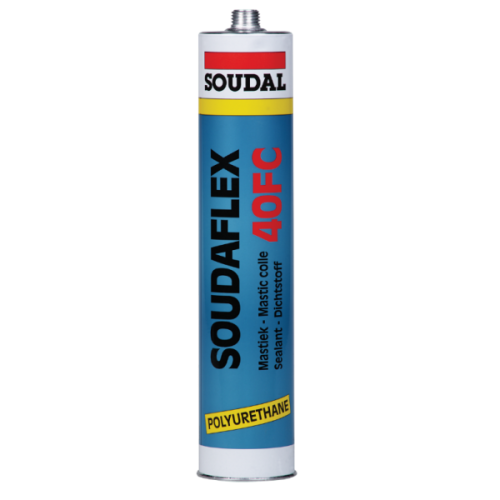 Клей-герметик полиуретановый Soudal Soudaflex 40FC черный (600мл)