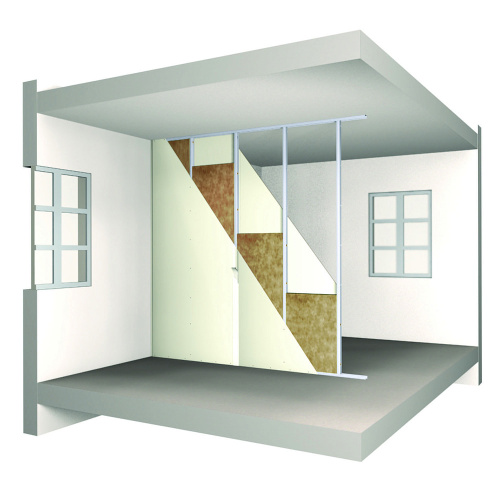 Теплозвукоизоляция Акустическая перегородка КНАУФ (AS) 50х610х1250мм (0,915 м3) фото 4