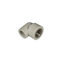 Угольник PP-R комб. (серый) Дн 25х3/4" с накидной гайкой VALFEX 10138025Г