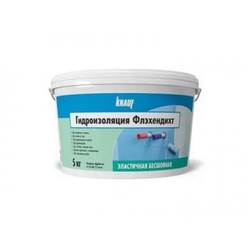 Гидроизоляционная мастика Knauf Flachendicht / Кнауф Флэхендихт 5 кг, (Германия)