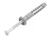 Дюбель-гвоздь 6х80 гриб, полипропилен, в пласт. контейнере, ЕКТ (упак/50шт)