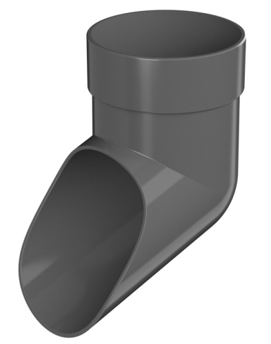 Слив трубы, серый ТН ОПТИМА