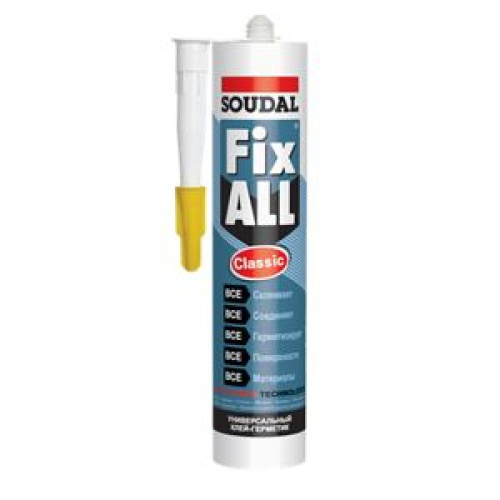 Герметик гибридн.Soudal Fix All (белый) (290мл)