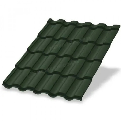 Металлочерепица Монтекристо PURETAN-0.5 цвет RAL RR11