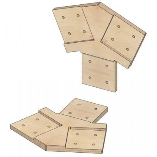 Коннекторы для сборки барнхауса FINHA M200F фото 4