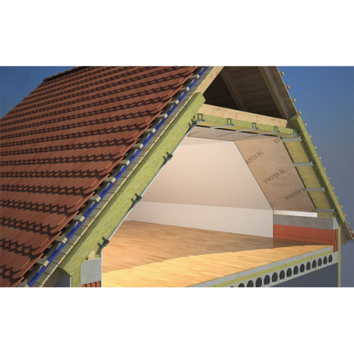 Пароизоляционная пленка STROTEX 90 AL 75 м2 фото 4