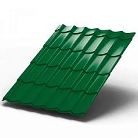 Металлочерепица МП Ламонтерра ПЭ-0.45 цвет RAL 6002