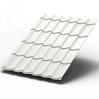 Металлочерепица МП Ламонтерра ПЭ-0.45 цвет RAL 9010