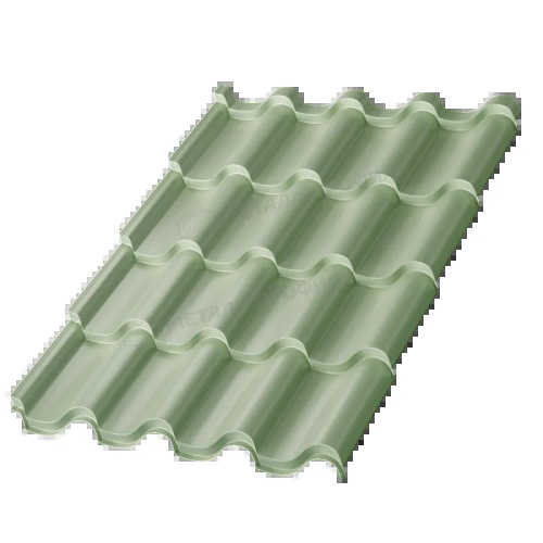 Металлочерепица МП Ламонтерра PURMAN-0.5 цвет Tourmalin