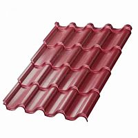 Металлочерепица Монтерроса VikingMP-0.45 цвет RAL 3005