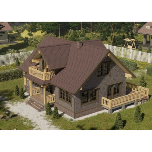 Деке Premium Генуя цвет Зрелый каштан фото 3