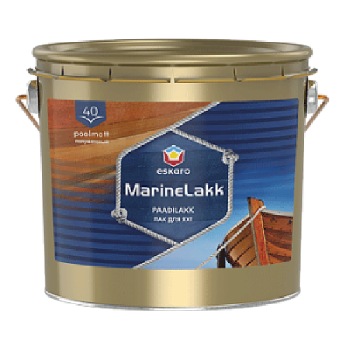 Лак для яхт Marine Lakkполуматовый (Марин лак) 2,4л