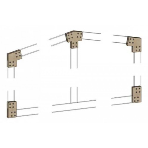 Коннекторы для сборки барнхауса FINHA M200L