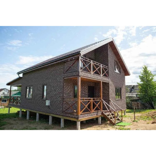 Фасадная плитка Hauberk (Хауберк), цвет Баварский кирпич фото 4