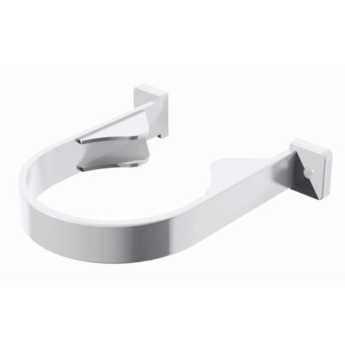 Хомут трубы ТН ПВХ, белый (350шт/кор)