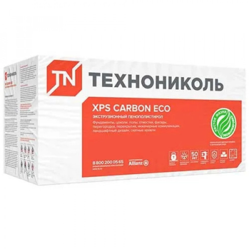 Экструзионный пенополистирол ТЕХНОНИКОЛЬ CARBON ECO TB 1180х580х100 фото 4