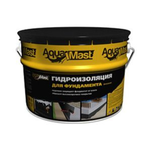 Мастика битумная холодная AquaMastведро 10кг