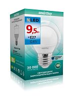 Лампа светодиодная (LED) Smartbuy-G45-9,5W/6000/E27
