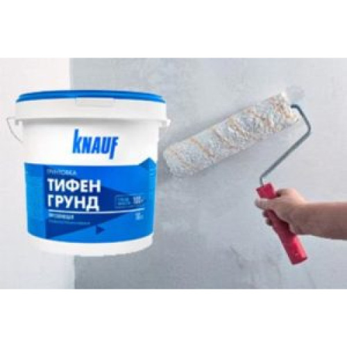 Грунтовка для гипсокартона Кнауф Тифенгрунт 10 и 5 кг фото 2