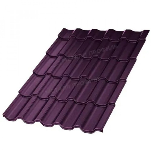 Металлочерепица Трамонтана VALORI-0.5 цвет Violet