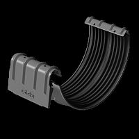Döcke STAL PREMIUM Соединитель желобов D125 (Графит 7024)