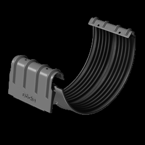 Döcke STAL PREMIUM Соединитель желобов D125 (Графит 7024)