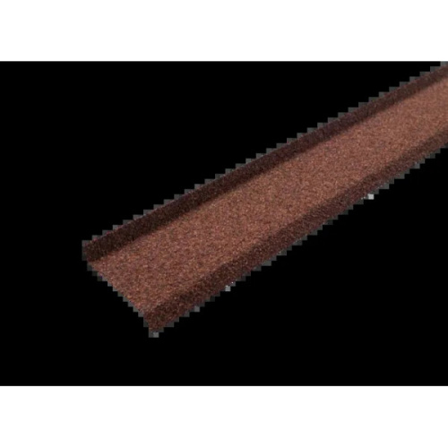 Планка цокольная Технониколь Hauberk цвет Терракотовый кирпич фото 3