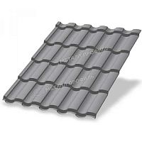 Металлочерепица Монтекристо NormanMP-0.5 цвет RAL 7004