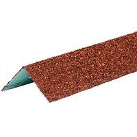 Уголок внешний металлический Технониколь Hauberk цвет Терракотовый кирпич