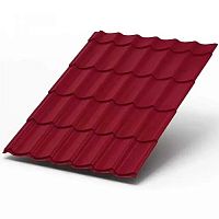Металлочерепица МП Ламонтерра PURETAN-0.5 цвет RAL RR29