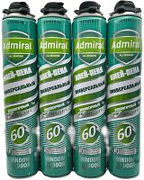 Пена бытовая 55 ADMIRAL всесезонная, 610гр/1000мл