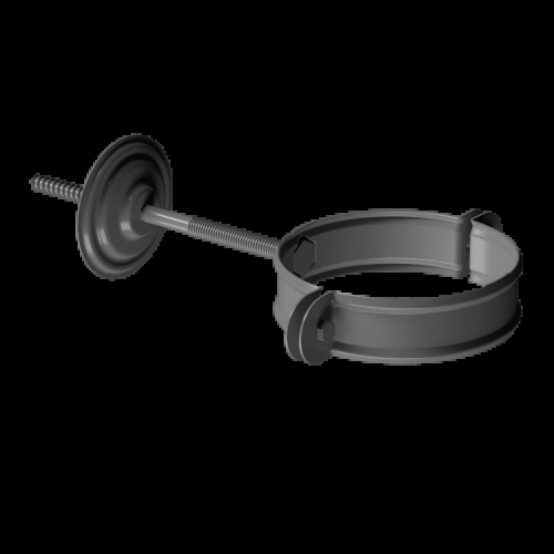 Döcke STAL PREMIUM Хомут трубы D90 (Графит 7024)